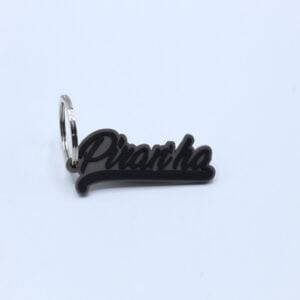 Piran'ha Custom PVC Keychain