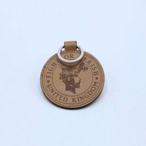 United Kingdom Custom Leather Keychain