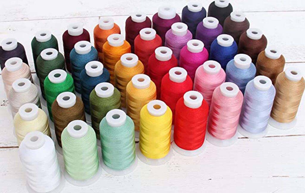 Multiple Thread Colors Chart